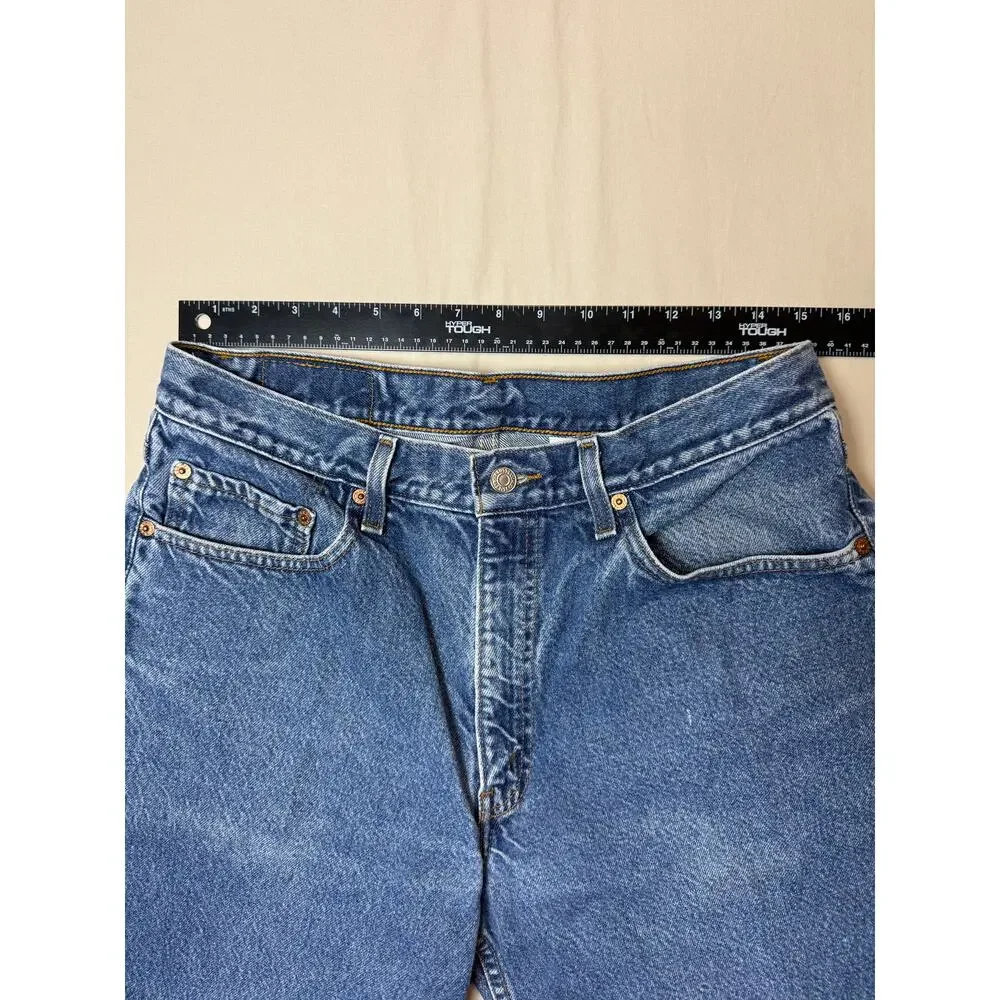 Mens Levi’s 550 Relaxed Fit 34x31 Blue Denim Jeans‎ Classic